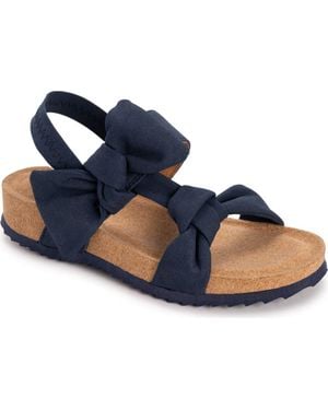 Muk Luks Pansy Sandal - Blue