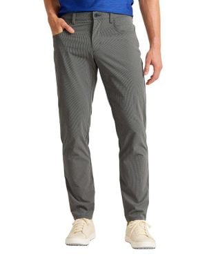 Tommy Bahama Barbados Pro Caddie Check Islandzone Pants - Gray