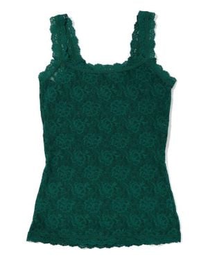 Hanky Panky Lace Camisole - Green