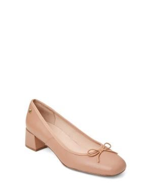 Jack Rogers Maddy Square Toe Pump - Natural