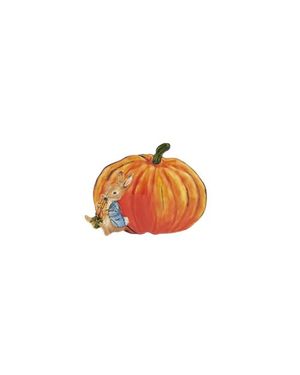 Fable England X Peter Rabbit Pumpkin Brooch - Orange