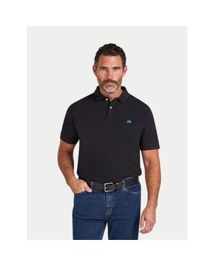 Raging Bull 100% Cotton Polo Shirt - Blue