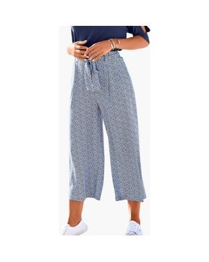 Lascana Printed Culottes - Blue