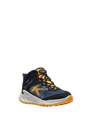 Keen Kids' Zionic Waterproof Hiking Boot - Blue