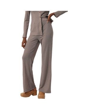 French Connection Venna Geo Print Jersey Pants - Multicolor