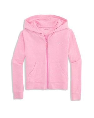 Vineyard Vines Kids' Dreamcloth Full Zip Hoodie - Pink