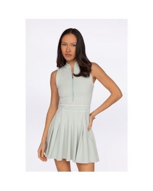 Fore-té Club Attire Tate Tennis Dress Regular Hem - White