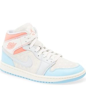 Nike Air 1 Mid Basketball Sneaker - Blue