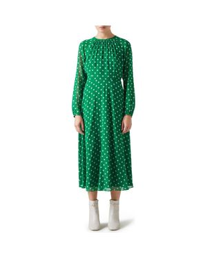 LK Bennett Polka Dot Dresses for Women Lyst