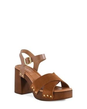 Seychelles Paloma 2 Ankle Strap Platform Sandal - Brown