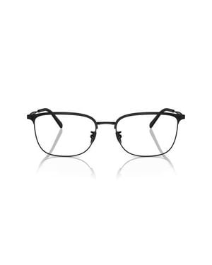 ARMANI EXCHANGE 57Mm Rectangular Optical Glasses - Multicolor