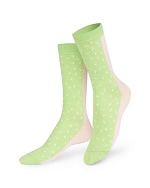 Doiy. 3D Crew Socks - Green