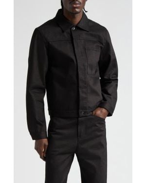 JKEEFER Three-Pocket Cotton Bomber Jacket - Black