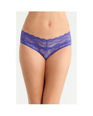 B.tempt'd 'Lace Kiss' Hipster Briefs - Purple