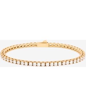 Little Sky Stone 3Mm Tennis Bracelet - Metallic