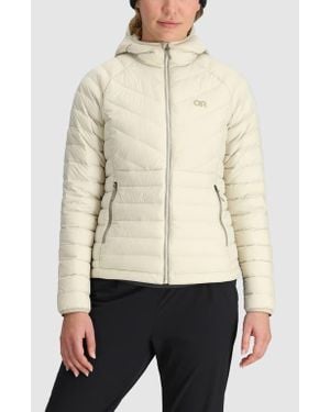 Outdoor Research Transcendent Water Resistant 800 Fill Power Down Jacket - Natural