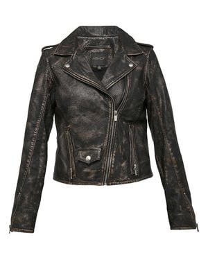 AS by DF Bonnie Leather Jacket - Black