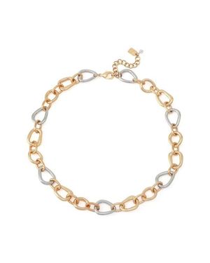 Robert Lee Morris Link Necklace - Metallic