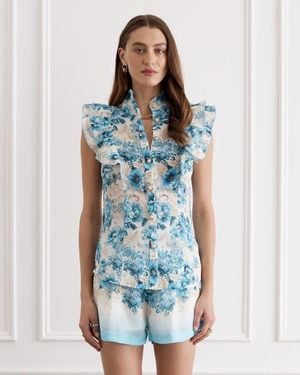 Aqua Blu Australia Aubrey Top - Blue