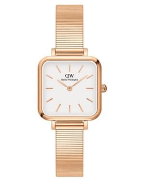 Daniel Wellington Quadro Studio Mesh Strap Watch, 22Mm - Multicolor