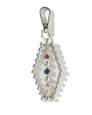 67Jewelry Keychain I - White