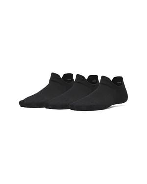 Under Armour Vanish 3-Pack Performance No Show Socks - Black