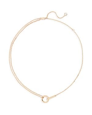Repossi Berbere Modular Diamond Pendant Necklace - Metallic