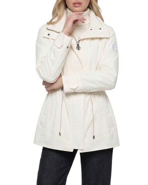 Gorski Lightweight Jacket With Concealed Hood - Natural
