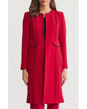 Kasper Corded Topper - Red