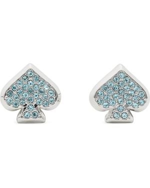 Kate Spade Pavé Stud Earrings - Blue