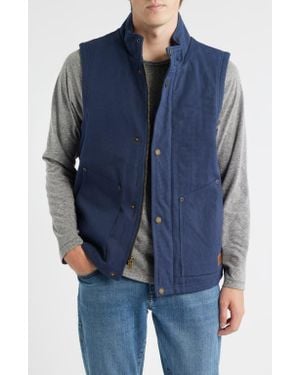 Pendleton Pine Grove Canvas Vest - Blue