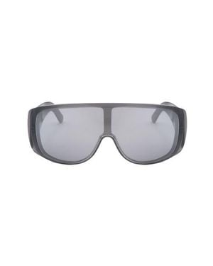 Maison Margiela 69Mm Mask Sunglasses - Gray