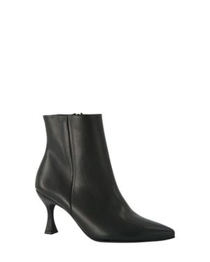 Paul Green Freeda Leather Bootie - Black