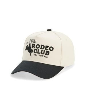 Friday Feelin Pacific Coast Rodeo Club Baseball Cap - White