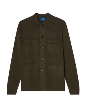 Robert Talbott Landon Sweater Jacket - Green