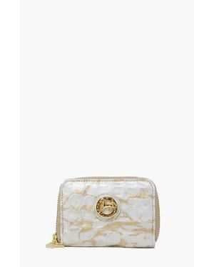Cavalinho Gallop Patent Leather Card Holder 274 - Natural