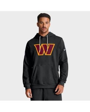 Nike Washington Commanders Sideline Standard Issue Initial Home Dri-Fit Hoodie - Black