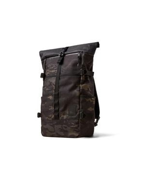 The Brown Buffalo Rolltop Backpack - Black