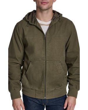 Levi's Lightweight Workwear Hooded Jacket - Green