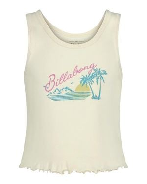 Billabong Kids' Reflections Cotton Graphic Tank - Blue