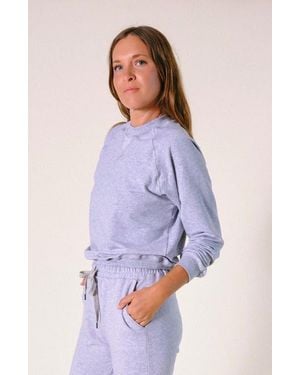 Poplinen Plus Agnes Organic Cotton + Tencel Jogger Pant - Purple