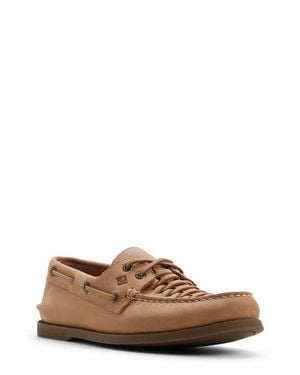 Sperry Top-Sider Authentic Original 2-Eye Woven Boat Shoe - Brown