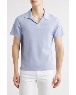 FRAME Jacquard Polo - Blue