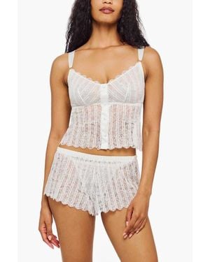 Cosabella Misteriosa Cami & Boxer Set - White
