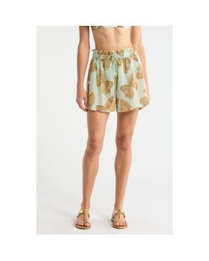Ulla Johnson Bijous Cover-Up Shorts - Multicolor