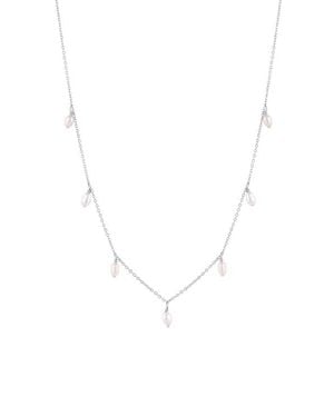 SET & STONES Meri Pearl Necklace - Blue