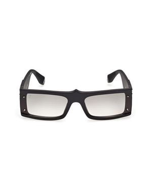 Christian Louboutin 62Mm Oversize Rectangular Sunglasses - Multicolor