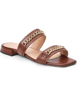 Bruno Magli Brunella Slide Sandal - Brown