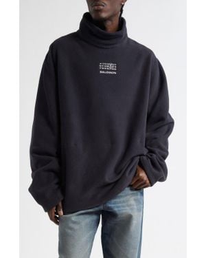 MM6 by Maison Margiela X Salomon Logo Embroidered Sweatshirt - Black