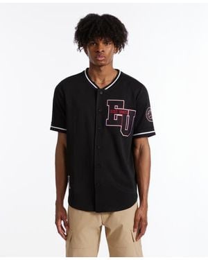 Ecko' Unltd Southpaw Button Front Top - Black